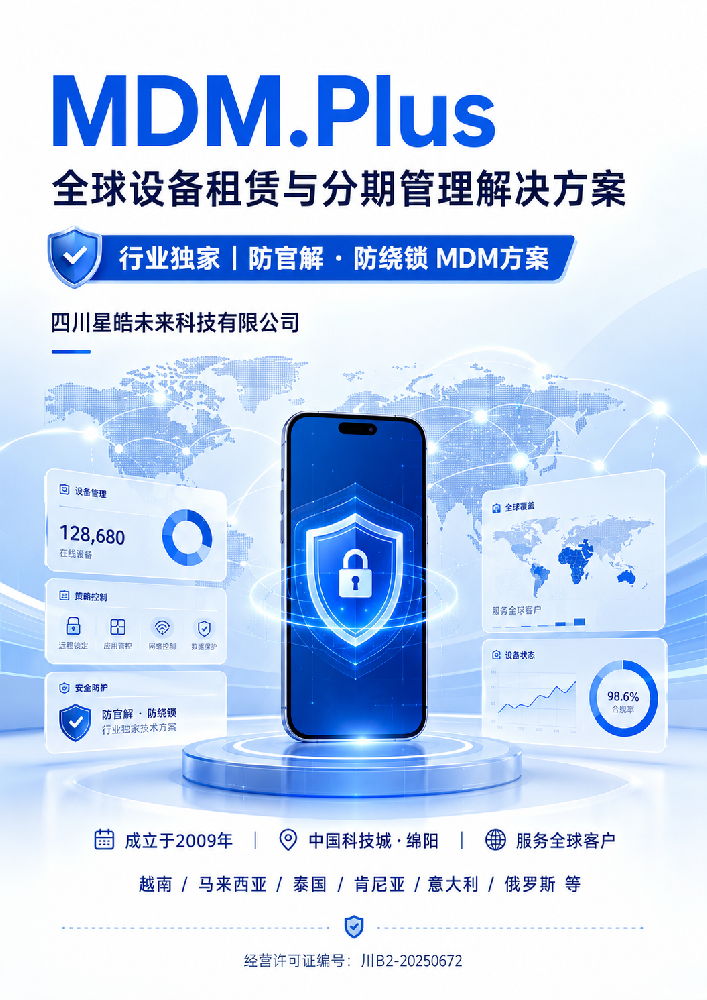MDM.Plus 全球设备租赁与设备管理解决方案